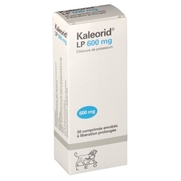 Kaleorid lp 600 mg, 30 comprimés
