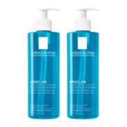 La Roche Posay Effaclar Gel Moussant 400ml Lot de 2