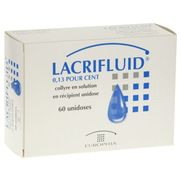 Lacrifluid 0,13 %, 60 flacons unidoses de 0,4 ml de collyre