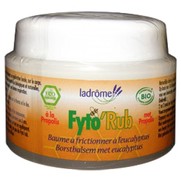 Ladrome propolis fyto rub baume respirat bio, 45 g