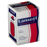 Lansoyl framboise, 9 x 15 g de gel oral