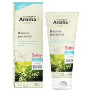 Le Comptoir Aroma Baume Pectoral Baby Bio, 50 ml