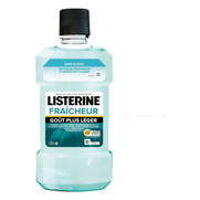 Listerine Fraîcheur sans Alcool Goût Plus Légerlisterin