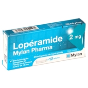 Loperamide mylan pharma 2 mg, 12 gélules