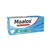 Maalox maux d'estomac, 60 comprimés à croquer