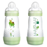 MAM Bib Easy Start Anti-Colique 260ml Vert Tétine Débit 2