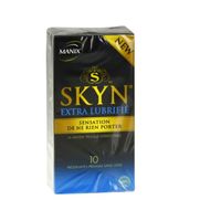 Manix skyn skyn extra lubrifié sensation de ne rien porter boite de 10 préservatifs