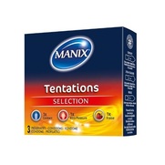 Manix Tentation Préservatifs, x 3