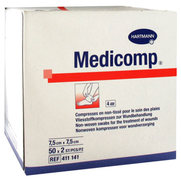 Medicomp compresse sterile 7,5 cm x 7,5 cm, 2 x 50