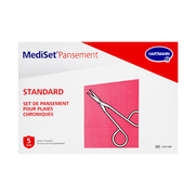 MediSet Pansement Standard Set de Pansement pour Plaies Chroniques, 5 Soins