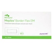Mepilex Border Flex EM Pansement 6 x 12 cm, x 10