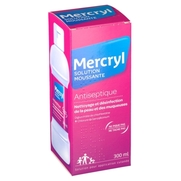 Mercryl, flacon de 125 ml de solution pour application cutanée