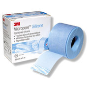 Micropore sparadrap silicone 2,5 cm x 5 m