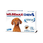 Milbemax Chew Vermifuge Chien +5kg, 2 Comprimés à croquer