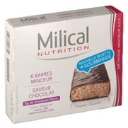 Milical hyperprotéinée barres hyperprotéinées chocolat 162g