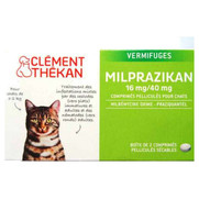 Milprazikan 16mg/40mg chat comprimés
