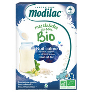 Modilac Mes Céréales du Soir Bio Nuit Calme dès 4 mois, 250 g