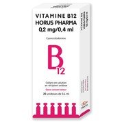 Mono vitamine b12 0,05 %, 30 flacons unidoses de 0,4 ml de collyre