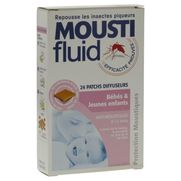 Moustifluid patch diffuseur 0/12 mois, x 24