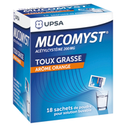 Mucomyst 200 mg, 18 sachets