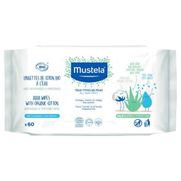 Mustela lingettes coton bio eau x60