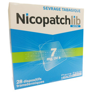 Nicopatchlib 7 mg / 24h, 28 Patchs
