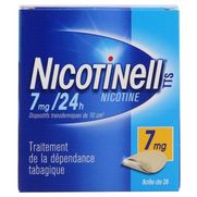 Nicotinell tts 7 mg/24 h, 28 dispositifs transdermiques