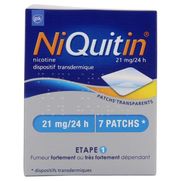 Niquitin 21 mg/24 heures, 7 dispositifs transdermiques