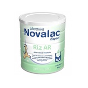 Novalac Lait en poudre Riz AR 0-36 mois, 800g