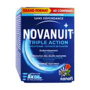 Novanuit Triple Action Grand Format, 60 Comprimés