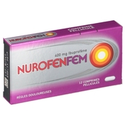 Nurofenfem 400 mg, 12 comprimés pelliculés