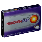 Nurofentabs 200 mg, 12 comprimés orodispersibles