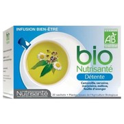 Nutrisante infusion bio detente sachet 20