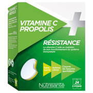 Nutrisante Vitamice C + Propolis Résistance, 24 Comprimés à Croquer