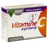 Nutrisante vitamine c + ginseng cpr croquer 12 x2