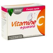 Nutrisante vitamine c + guarana cpr croquer 12 x2