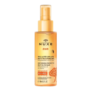 Nuxe Sun Huile Lactée Capillaire Protectrice Hydratante, 100 ml