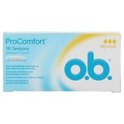 Ob pro comfort tampon periodique normal, x 16