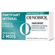 Oenobiol Hair Expert Fortifiant Intégral, 2 x 60 comprimés