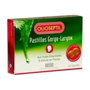 Olioseptil gorge larynx pastille, x 24