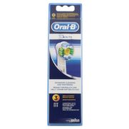 Oral-b brossettes de rechange oral-b 3d white  pack de 3