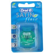 Oral-b satin floss fil dentaire menthol - 25 mètres