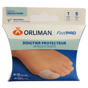 Orliman Feetpad doigtier protecteur orteils et doigts small, 1 unité