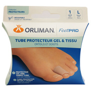 Orliman Feetpad tube protecteur orteils et doigts L, 1 unité