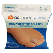 Orliman Feetpad tube protecteur orteils et doigts S, 1 unité