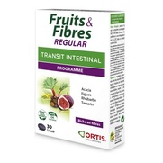 Ortis Fruits et fibres Regular Transit intestinal, 30 comprimés