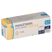 Paracetamol biogaran 500 mg, 16 comprimés effervescents