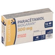Paracetamol biogaran 500 mg, 16 comprimés