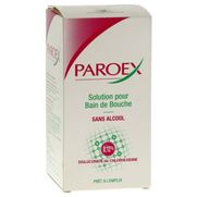 Paroex 0,12 %, flacon de 500 ml de solution pour bain de bouche