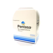 Pentasa 1 g, 15 suppositoires